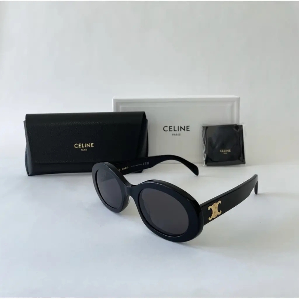Celine Triomphe Oval Sunglasses